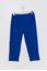 Picture of CURVY GIRL ROYAL BLUE CAPRI WITH BUTTONS.